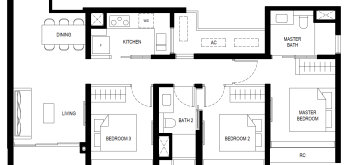 lentor-hills-residences-floor-plan-3-bedroom-(3)b-singapore