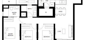 lentor-hills-residences-floor-plan-3-bedroom-yard-(3y)a-singapore