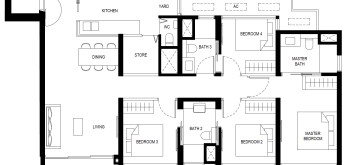 lentor-hills-residences-floor-plan-4-bedroom-(4)b-singapore