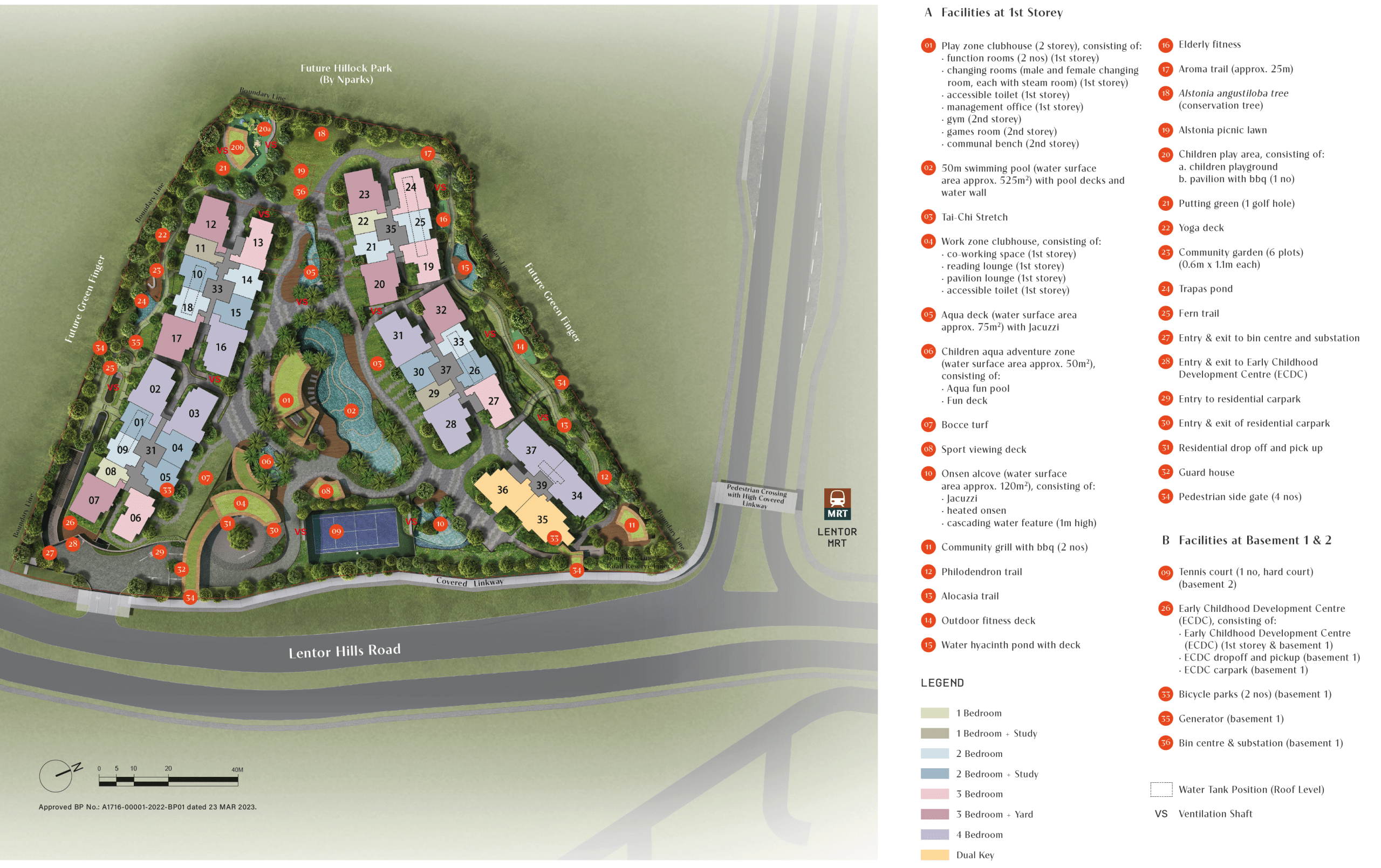 lentor-hills-residences-site-plan-level-1-singapore